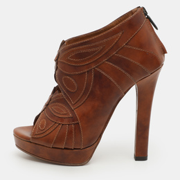 Bottega Veneta: Коричневые ботинки 