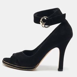 Gucci: Чёрные босоножки 