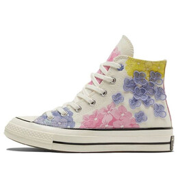 Кроссовки chuck 70 high 'floral' Converse, белый 570580c | creamwhite/multi-color