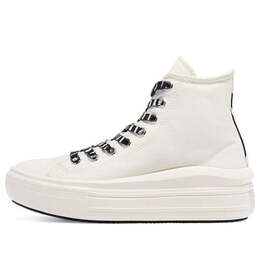 Кроссовки chuck taylor all star move high 'archive print egret' Converse, белый 570974c | white