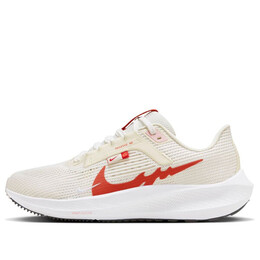 Кроссовки air zoom pegasus 40 'year of the dragon' Nike, мультиколор fz5059-121 | sail/white/coconut milk/dragon red
