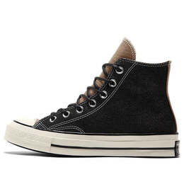 Кроссовки chuck 70 high 'icy shine - black' Converse, черный 572265c | black/brown