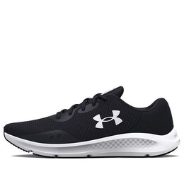 Кроссовки charged pursuit 3 'black white' Under Armour, черный 3024889-001 | black/white