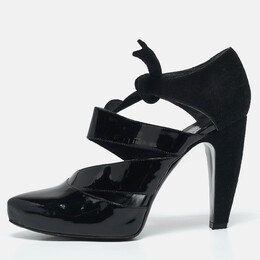 Balenciaga: Чёрные туфли  Cut