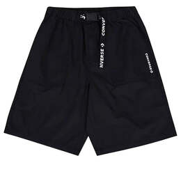 Кроссовки classic mid woven short 'black' Converse, черный 10025200-a01 | black / white