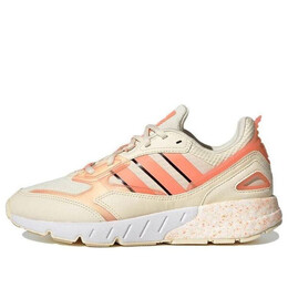 Кроссовки zx 1k boost 2.0 shoes 'beam orange' Adidas, экрю gw6869 | ecru tint / beam orange / cloud white