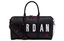 Синтетическая кожа Сумка для багажа Ручная ведерко Сумка для фитнеса Женская сумка Через плечо Унисекс Черно-белый Jordan ha6466-014 | black & white