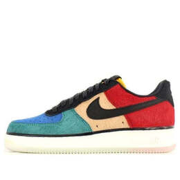 Кроссовки air force 1 '07 premium 'red blue black' Nike, красный 616725-400 | red/blue/black