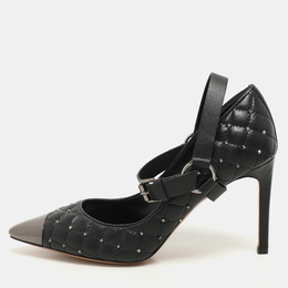 Valentino: Чёрные туфли  Rockstud Spike