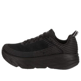 Кроссовки bondi 6 'triple black' Hoka One One, черный 1019270-bblc | black