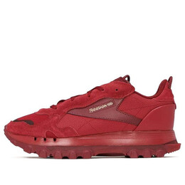 Кроссовки cardi b x classic leather 'triathlon red' Reebok, красный h00683 | red