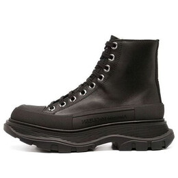 Кроссовки tread slick high 'black' Alexander McQueen, черный 633900whz621081 | black