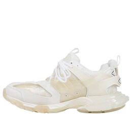Кроссовки track clear sole low-top sports shoes white Balenciaga, белый 647741w3bm19000 | white