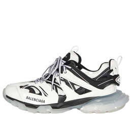 Кроссовки track sneaker 'clear sole - white black' Balenciaga, белый 647741w3bz29010 | white/black
