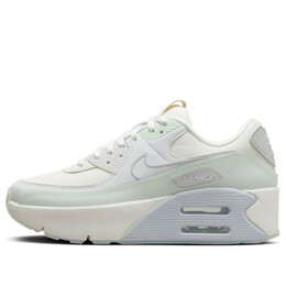 Кроссовки air max 90 lv8 'summit white barely green' Nike, мультиколор hf0782-102 | sail/summit white/photon dust/barely green