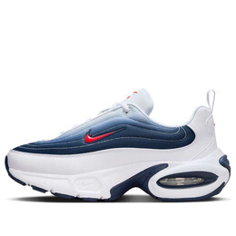 Кроссовки air max portal 'white midnight navy bright crimson' Nike, белый hf3053-107 | white/midnight navy/bright crimson