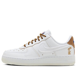 Кроссовки air force 1 '07 lx 'goddess of victory' Nike, белый hf5716-111 | white/brown