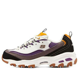 Кроссовки d'lites 1.0 sneakers 'white brown black' Skechers, белый 66666179-ntmt | white/brown/black