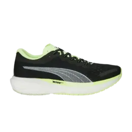 Кроссовки Deviate Nitro 2 Puma, черный 377782 01 | black/fast yellow/light mint