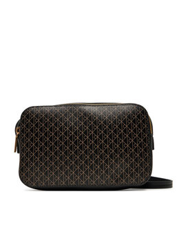 Женская сумка Emblem Aop Elongated Camera Bag LV04F3268G Calvin Klein, чёрный 8721187253967 | schwarz