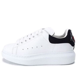 Кроссовки oversized shoes 'off white black' Alexander McQueen, белый 667238wiaf29061 | white/black