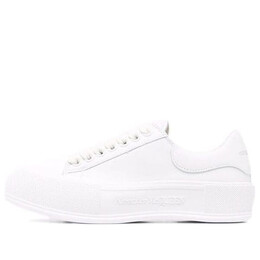 Кроссовки deck plimsoll lace-up sneakers 'white' Alexander McQueen, белый 667245wiab69065 | white
