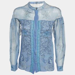 Versace Collection: Голубая рубашка 