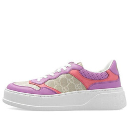 Кроссовки gg sneaker 'pastel' Gucci, розовый 670408-upg90-5471 | pink/purple/beige