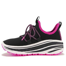 Кроссовки lace runner black pink Ugg, черный 1112130-bkpk | black/pink