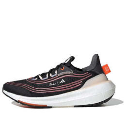 Кроссовки ultraboost light running shoes 'black solar red' Adidas, черный hq1399 | core black/cloud white/grey five