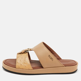 Tod's: Бежевые сандалии 