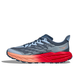 Кроссовки speedgoat 5 'real teal papaya' Hoka One One, синий 1123158-rpy | blue/red/orange