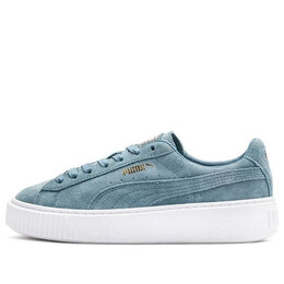 Кроссовки suede platform blue Puma, синий 362223-13 | blue