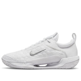 Кроссовки court zoom nxt 'white metallic silver' Nike, белый dh0222-101 | white