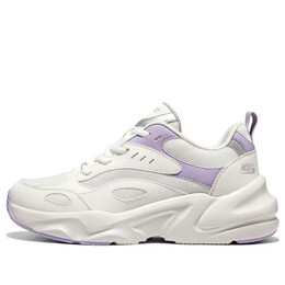 Кроссовки bobs bamina 2 'white purple' Skechers, белый 117363-wpur | white/purple