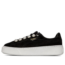 Кроссовки suede platform bling 'black' Puma, черный 366688-01 | black