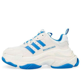 Кроссовки triple s x adidas 'white blue' Balenciaga, белый 712764w2zb39040 | white/blue