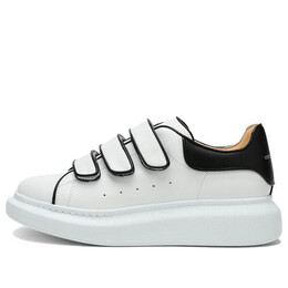 Кроссовки oversize sole sneakers 'white black' Alexander McQueen, белый 721410whje59061 | white/black