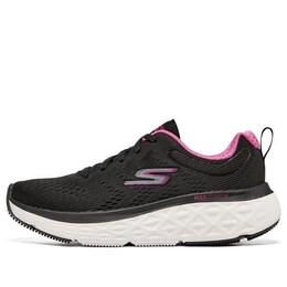 Кроссовки max cushioning delta sunset 'black pink' Skechers, черный 129123-bkpk | black/white/pink
