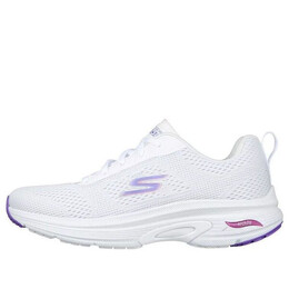 Кроссовки go run arch fit 'white purple' Skechers, белый 128953-wpr | white/purple