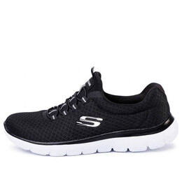 Кроссовки summits 'black white' Skechers, черный 12980-bkw | black/white