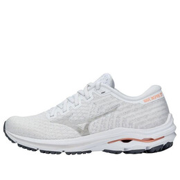 Кроссовки wave inspire 17 waveknit 'white papaya' Mizuno, белый j1gd211333 | white/gray