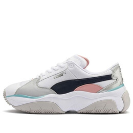 Кроссовки storm.y metallic 'peacoat' Puma, белый 371412-02 | white/silver