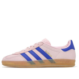 Кроссовки gazelle indoor 'clear pink lucid blue' Adidas, розовый ji1371 | clear pink/lucid blue/gum