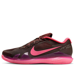Кроссовки court air zoom vapor pro premium 'burgundy crush hyper pink' Nike, бургундия dq4685-600 | burgundy crush / hyper pink/ pink oxford/pinksicle