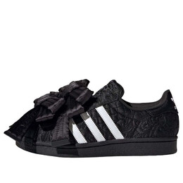 Кроссовки caroline hu superstar 'black white' Adidas, черный jr7978 | core black/cloud white