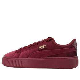 Кроссовки platform velvet purple low-top sneakers purple Puma, фиолетовый 373935-04 | purple