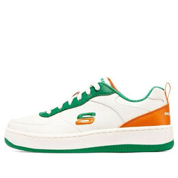 Кроссовки sport court 92 'white green orange' Skechers, белый 800000-ntmt | white/green/orange