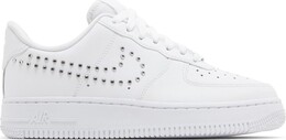 Nike Кроссовки Wmns Air Force 1 '07 'Studded Swoosh', белый fq8887 100 | white
