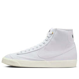 Кроссовки blazer mid '77 canvas 'white sail' Nike, белый dx5550-100 | white/sail
